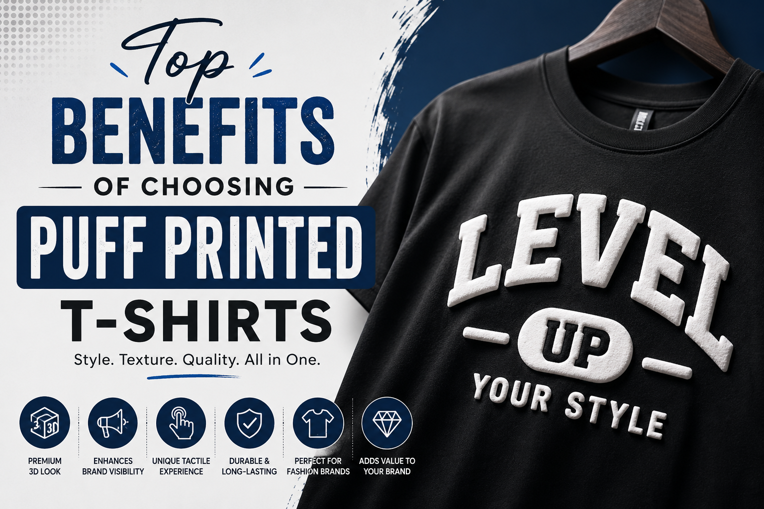 Top Benefits of Choosing Puff Printed T-Shirts
